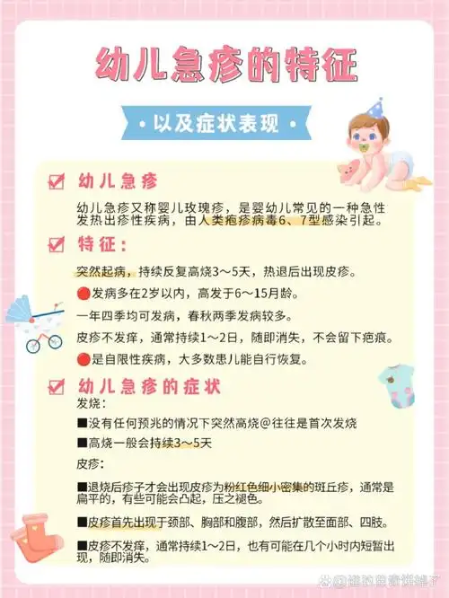 幼儿急疹症状表现,反复发烧,出疹子～ 小宝宝一旦发烧,可真是急坏家长