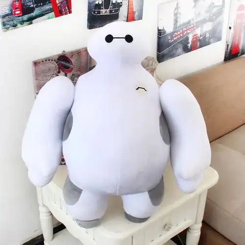 大白公仔 超能陆战队抱枕毛绒玩具白胖子 玩偶 儿童生日礼物