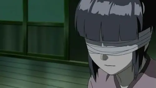 雏田眼睛包绷带图片