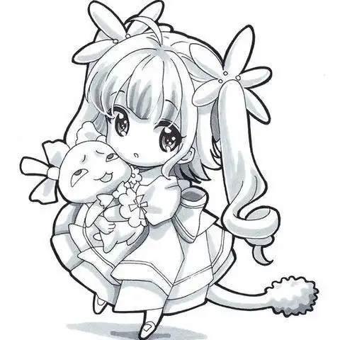 日系q版 手绘漫画 彩铅素描 入门视频课程