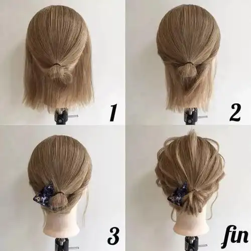 齐肩发怎么扎更好看手残党也能学会哦