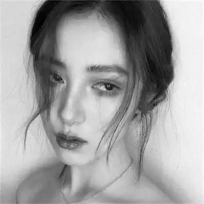 头像女生霸气冷酷伤感图片 非常有气质的女生黑白图片大全_女生头像_