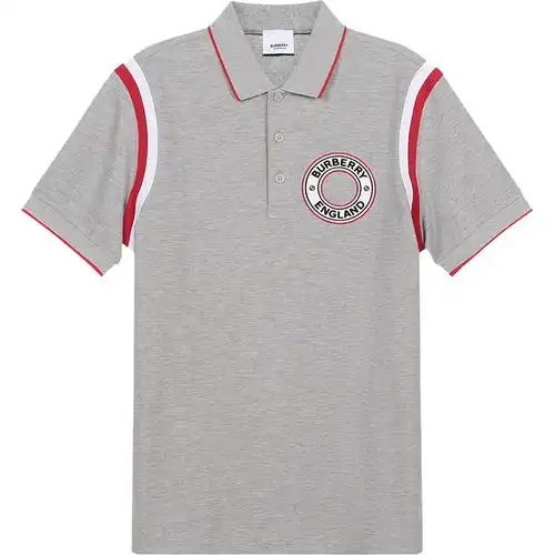 burberry博柏利男款棉质短袖polo衫80378531