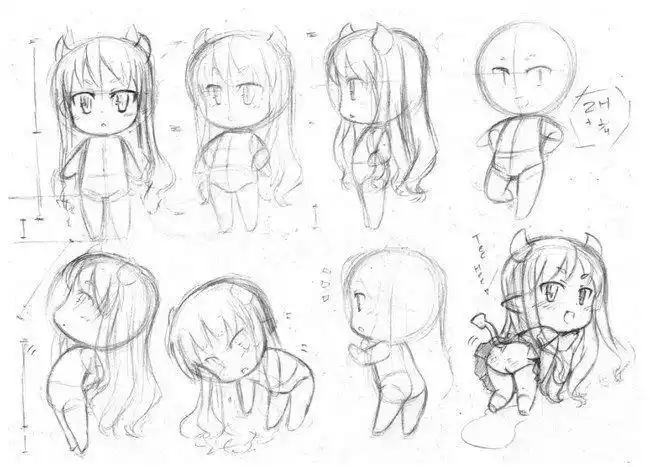 可爱的q版角色应该怎么画一分钟带你理解整套绘画步骤