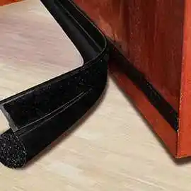 粘合款无车缝线款布挡风条挡尘条防灰尘门挡门缝挡清洁条堵缝门挡