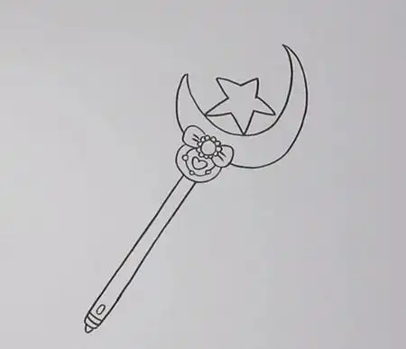 魔法棒怎么画 仙女棒简笔画 生活-第3张