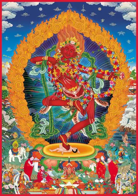 智慧怒母观想方法-佛心网