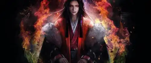 电脑平板电视机5120x2160仁王立花訚千代壁纸