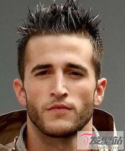 男生刺猬头发型 帅气个性回头率高