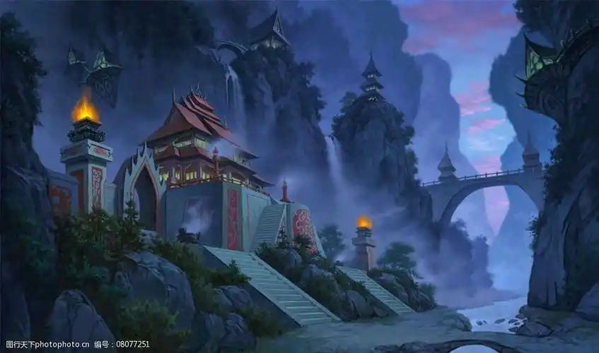 游戏场景原画图片