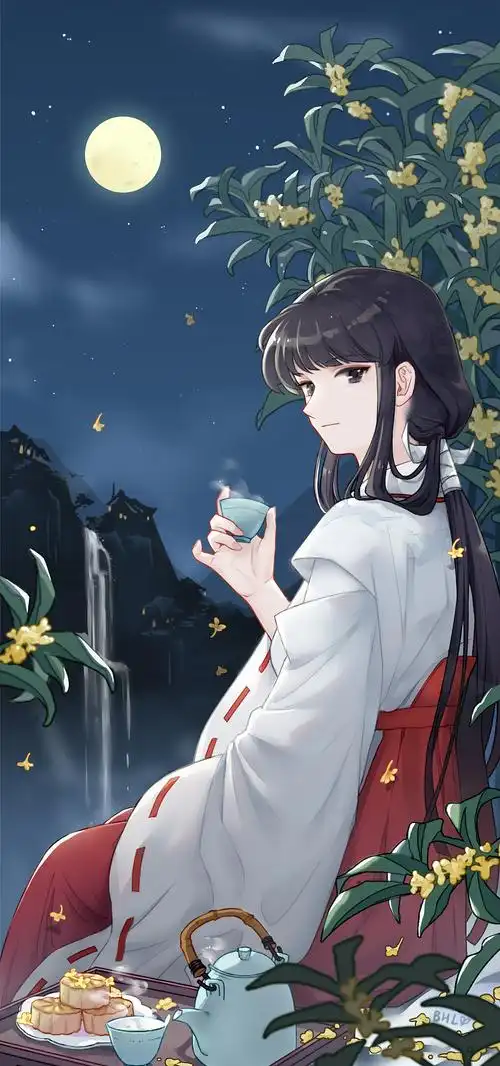 中秋佳节———《犬夜叉》桔梗同人