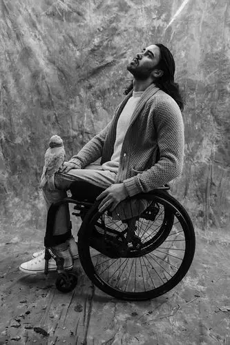 澳大利亚瘫痪男子坚持梦想成首位轮椅模特