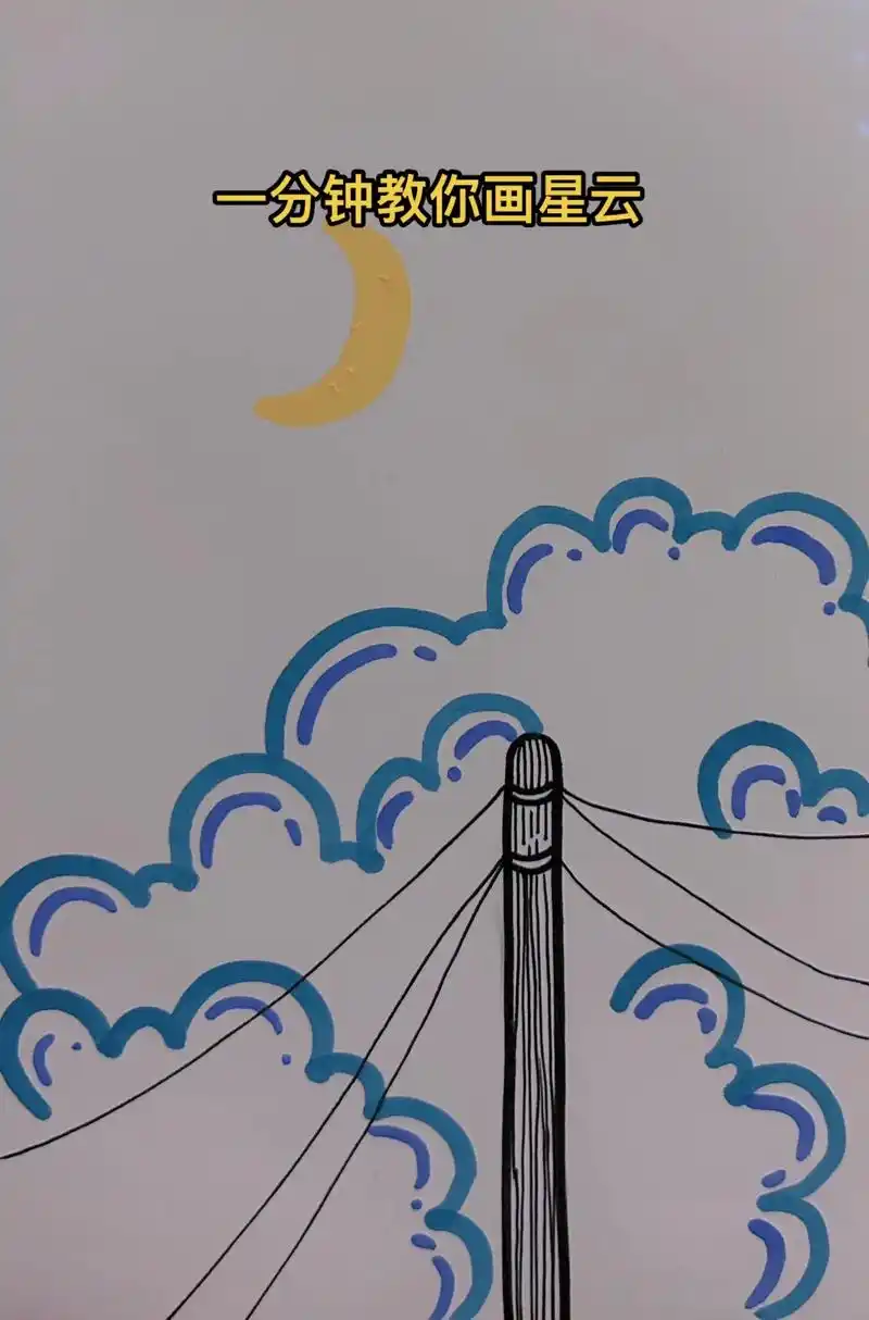 315663156681566day简笔画:星云.