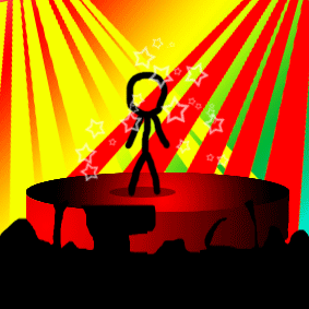 gif颜色:rgb5共享分×关 键 词:舞台 火柴人 星星 动画 黑色 红色