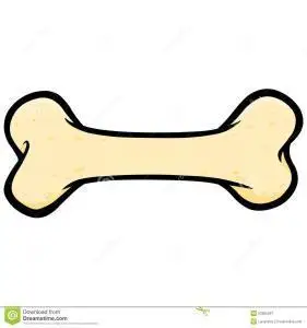 儿童简笔画小狗骨头 简笔画图片大全-普车都