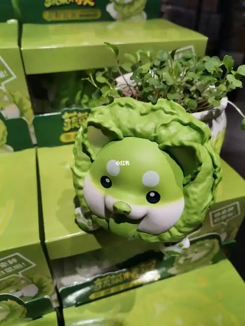 蔬菜精灵菜狗系列盆栽摆件 自带种子和盆栽土壤 享受在家种植乐趣 也