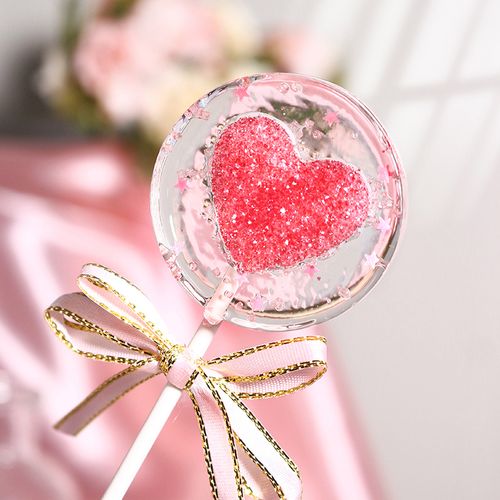 这款表白爱心棒棒糖,送男女朋友礼物挺好的,还可以用来表白礼物呢