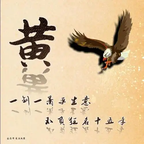 姓氏头像 大展宏图系列 大鹏展翅任我飞 心中有梦必须追