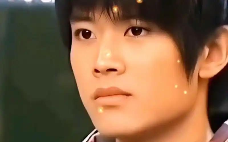 选秀时期的任嘉伦,很稚嫩,但眼神很坚定!