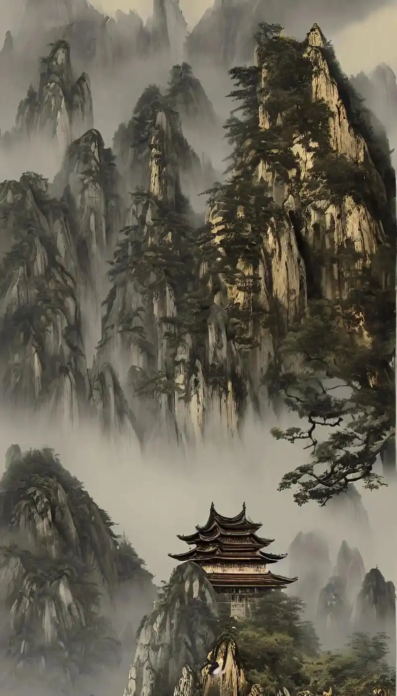 山水画 #风景画 #山水如画 #图文扶持计划入口 #山水风 - 抖音