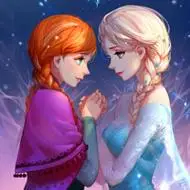 冰雪奇缘头像图片情侣