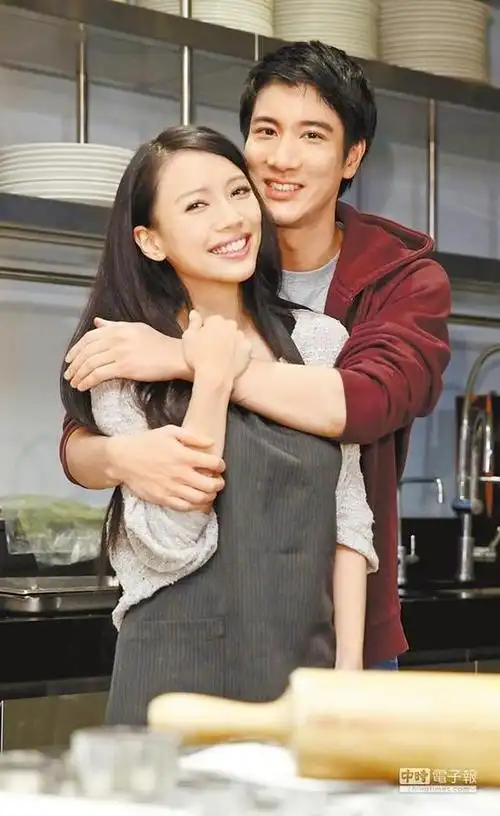 王力宏与妻子亲密