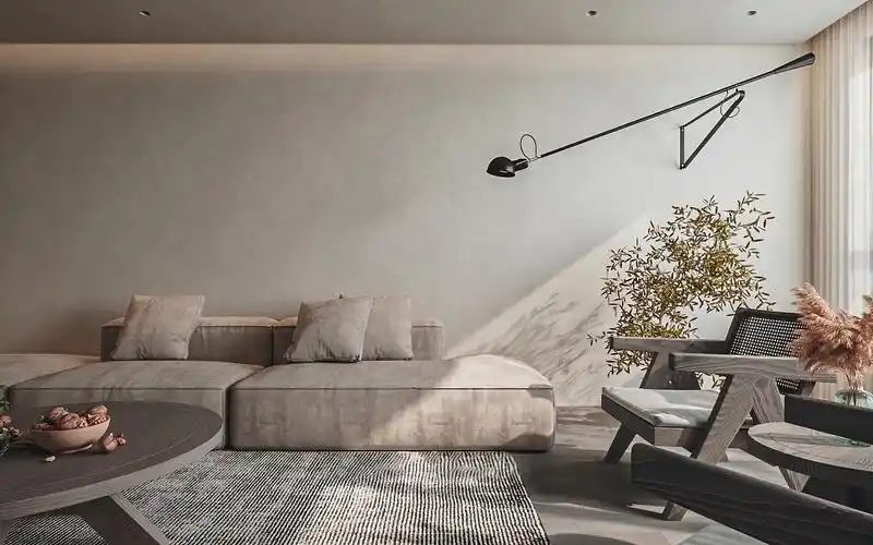 水泥墙应用到家装裸出高级感