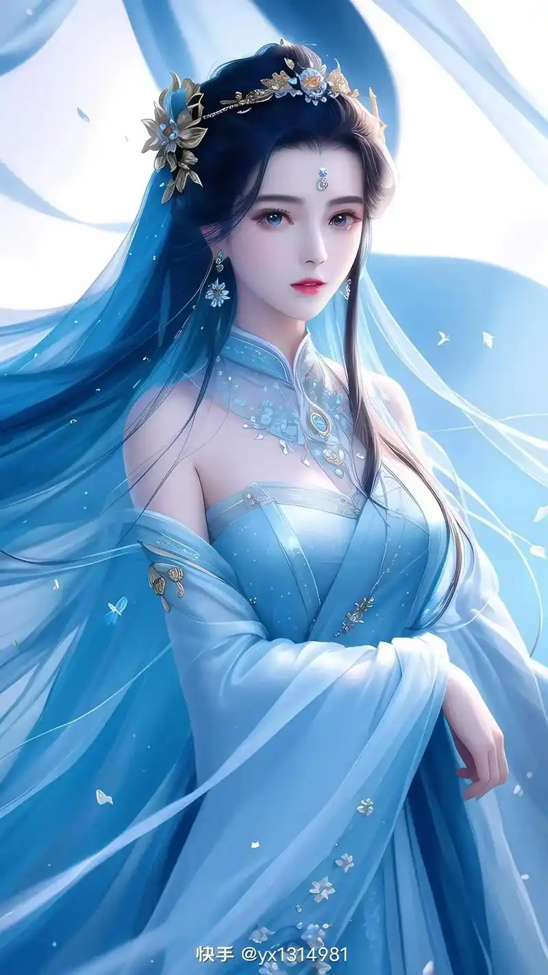 欣赏欣赏手绘古装美女,,, - 抖音