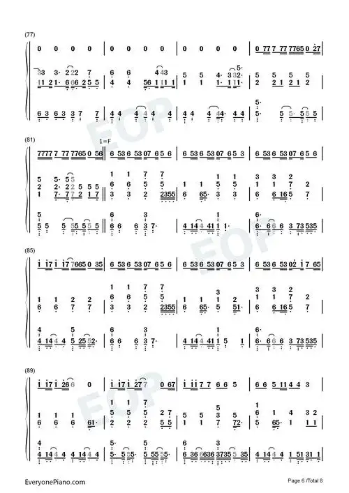 我不知道-梁博纯钢弹唱版双手简谱预览6