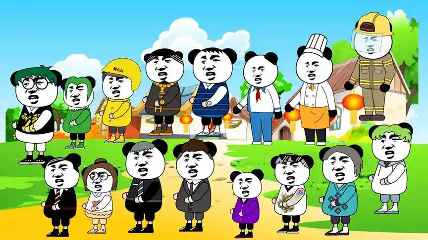 今日发几个人物#沙雕动画 #搞笑动画 #原创动画 #专治不开心