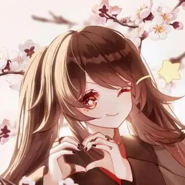 卡哇伊萌萌粉色系二次元女生头像