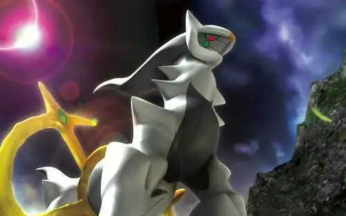 【精灵宝可梦/神兽系列1/创世神】阿尔宙斯出场混剪!创世神还是猛啊!