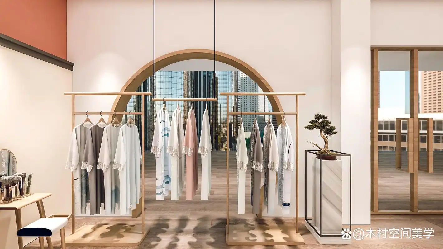 服装店装修设计-汉服体验馆