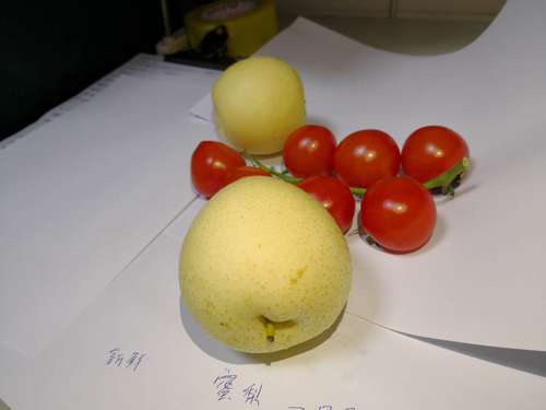 一口田鲜果  蜜梨 贡梨 水晶梨 皮薄 清甜多汁 500克