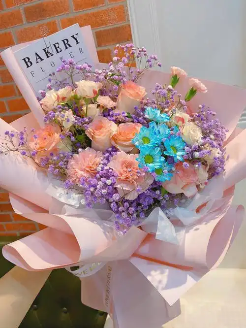 女朋友花束情人节花束