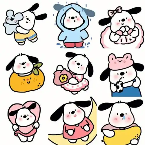 超级可爱的帕恰狗头像快艾特你的姐妹一起