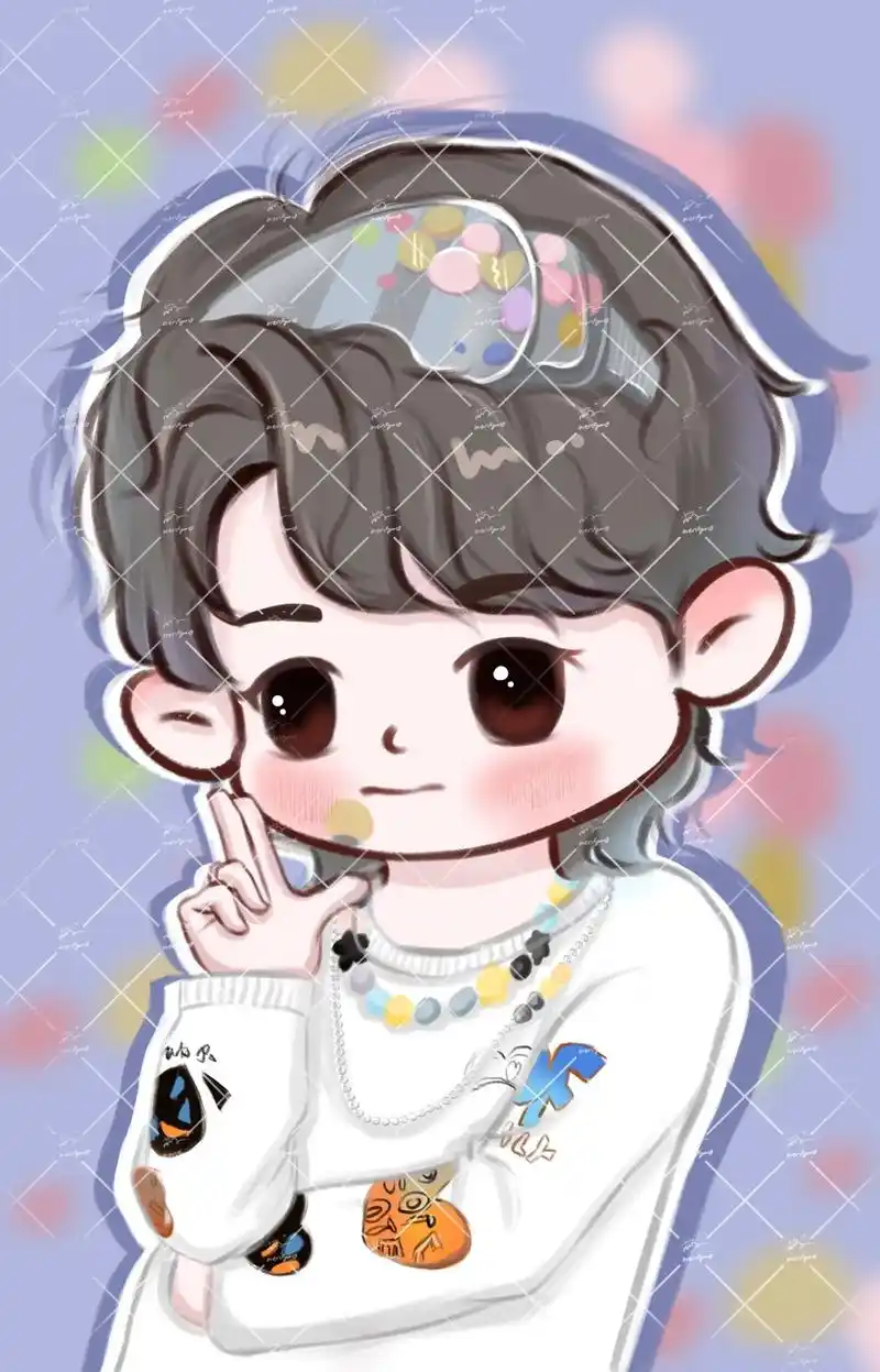 系列q版头像～#q版 #手绘头像约稿 #白菜约稿 #刘耀文  - 抖音