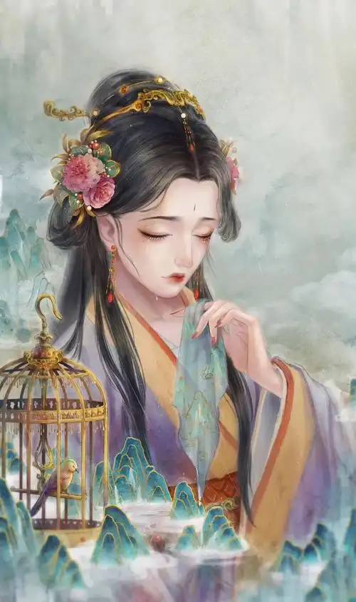 古风绝美女生壁纸 | 清风以北过南巷,南巷清风引人归