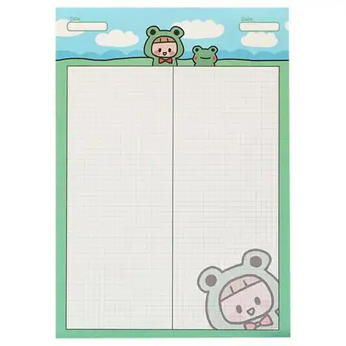 ins学习可爱创意手帐便签纸大笔记便签本替芯便签本