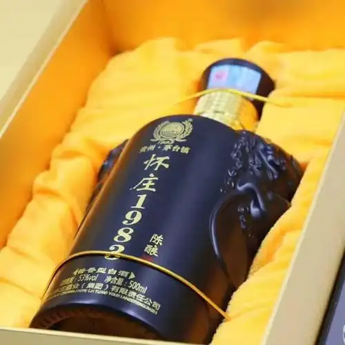怀庄1983(陈酿)53度礼盒装窖藏坤沙酒贵州粮食酱香型白酒500ml/瓶