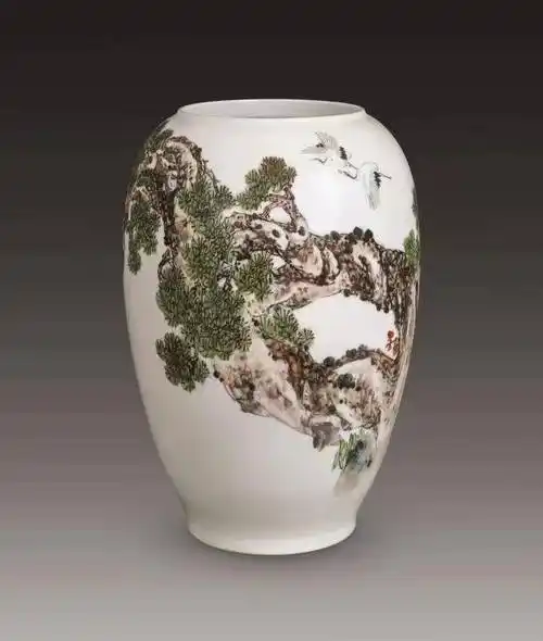 瓷艺匠心独运画品致雅和畅记著名陶瓷艺术家李宝华