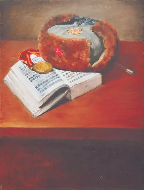 红色文化本期和感染力的艺术作品主题鲜明,意境深远,极富思想性用油画