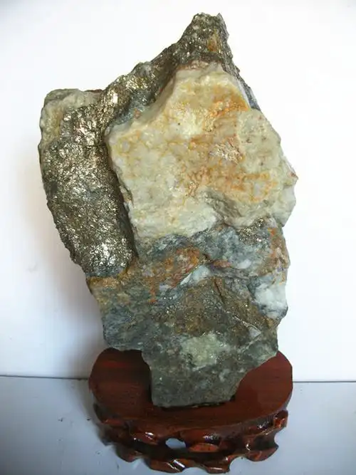 黄金矿石原石摆件招财之石风水用品金矿石摆件13121607