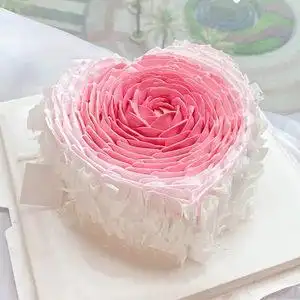 【深圳心形生日蛋糕图片】深圳心形生日蛋糕图片大全_q友网