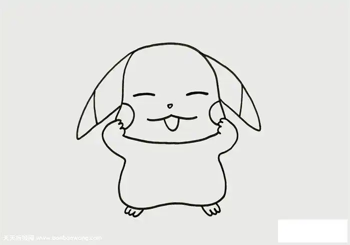 精灵宝可梦怎么画-儿童简笔画大全