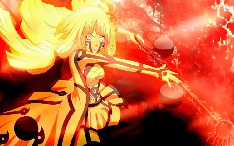 火影忍者:向日葵继承九尾之力,穿上查克拉外衣,比鸣人还霸气!