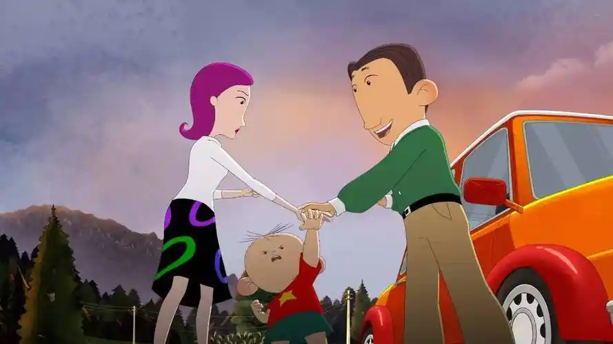 这次他带着好吃的回来啦