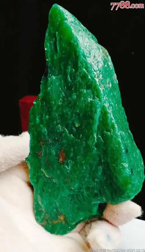 四川雅安绿原石章料,包真