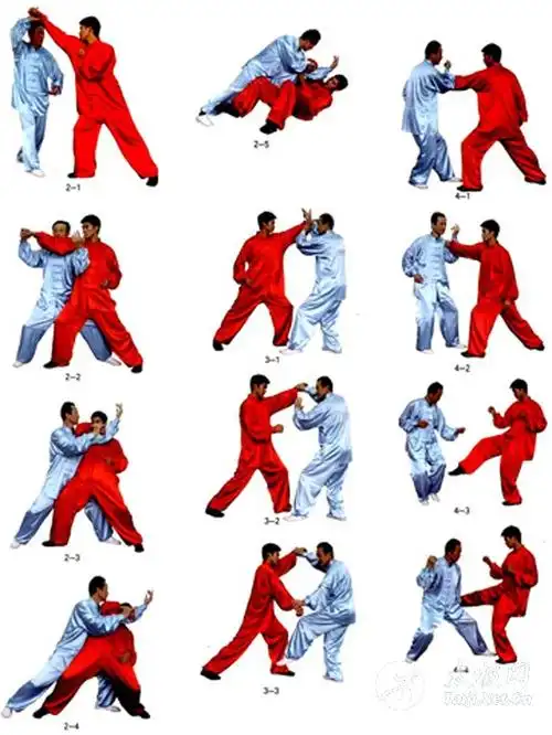 24式太极拳攻防含义