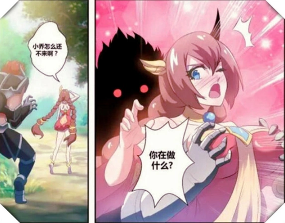 王者荣耀:姜子牙变成典韦,找准机会非礼大乔,小乔替姐姐报仇!